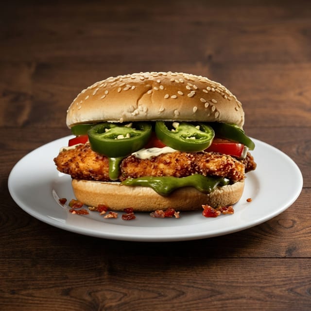 The Kicken Burger.